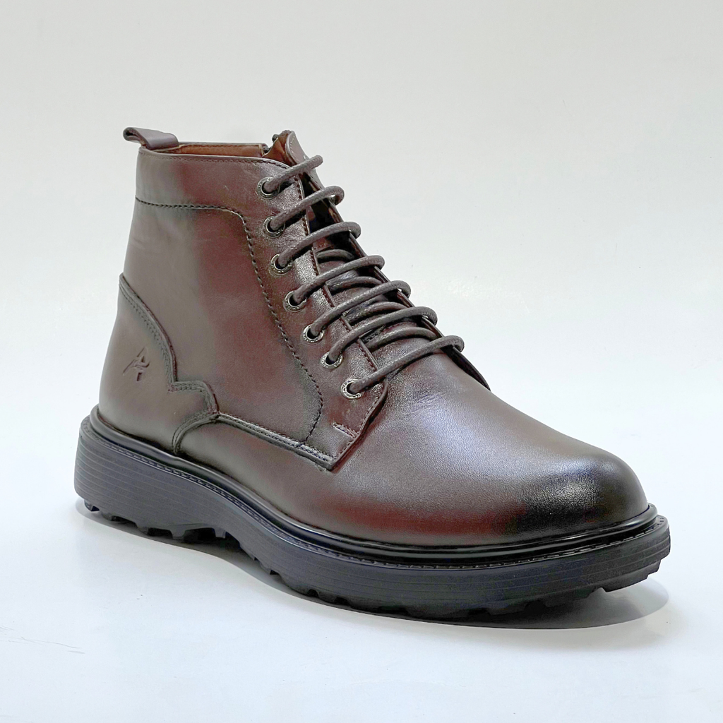 DRESS BOOT Médical 100% Cuir En Marron Ref 805
