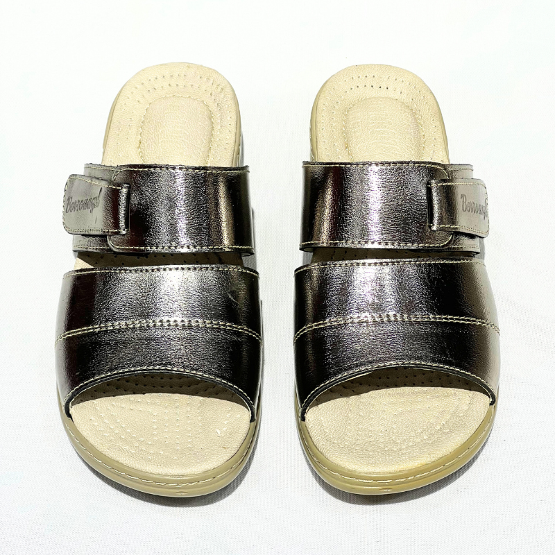 Sandale medicale Confort pour femme M032 couleur NICKEL