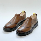 Salvatore homme Médical 100% Cuir TABAC Ref 101