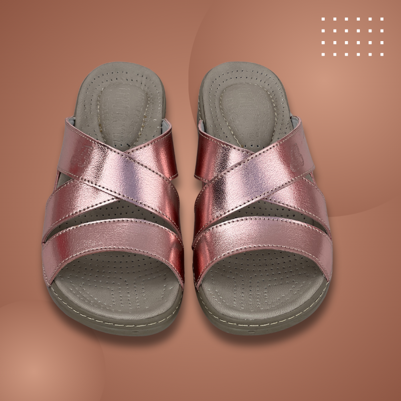 Sandale medicale Confort pour femme M030 couleur ROSE