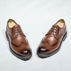 Generic Jiovani Chaussure Médical En Cuir 100% MARRON REF 505