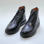 DRESS BOOT Médical 100% Cuir En NOIR Ref 805